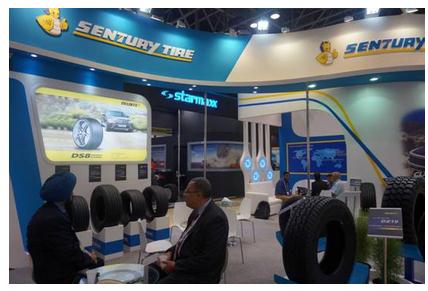 森麒麟攜旗下三大輪胎品牌亮相迪拜汽配展(圖1)