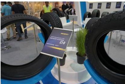 森麒麟攜旗下三大輪胎品牌亮相迪拜汽配展(圖2)