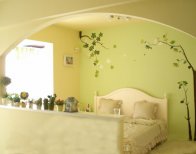 注入新鮮元素 用彩色壁紙給生活增色