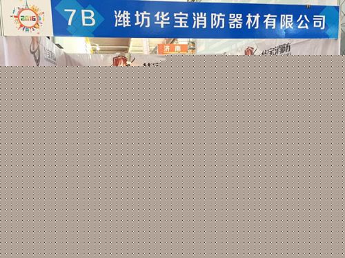 第十四屆國(guó)際消防展 濰坊華寶攜綠消滅火器(圖1) 綠消滅火器參展啦