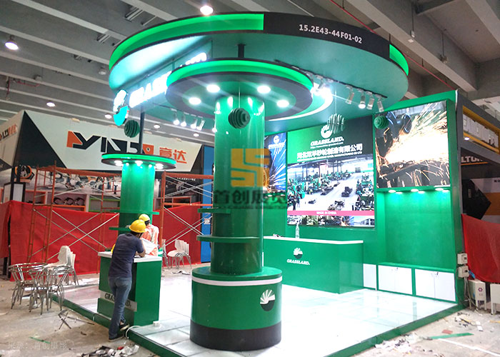 雙羊砂輪制造 特裝設(shè)計(jì)展覽(圖2)